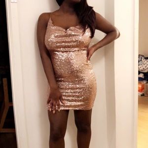Fashion nova sequin dress
